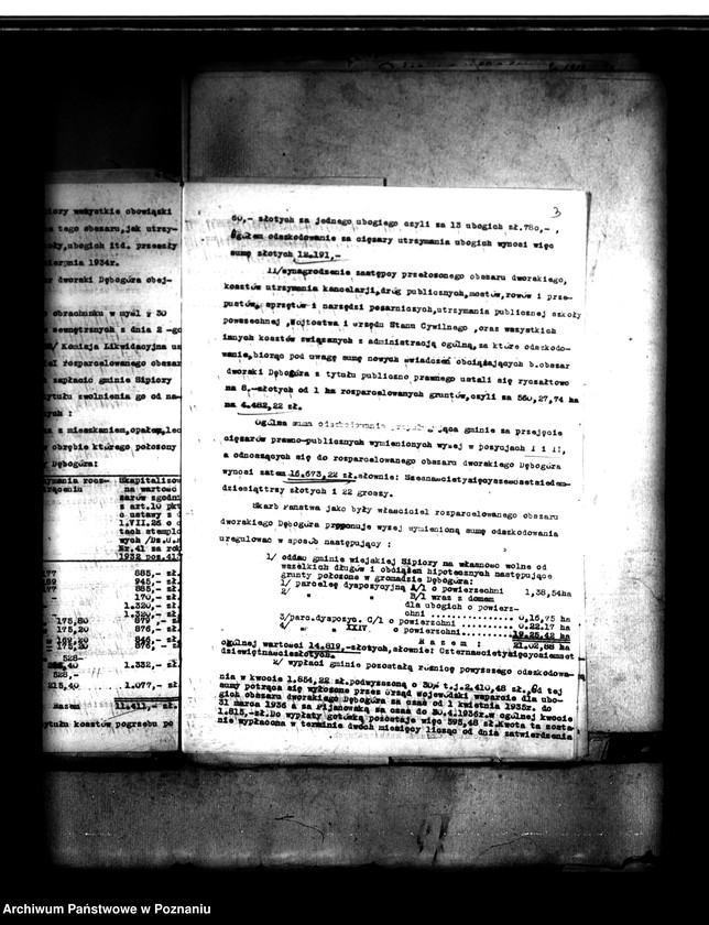 Obraz 7 z jednostki "Rozrachunek rozparcelowanego obszaru dworskiego Dębogóra powiatu szubińskiego"