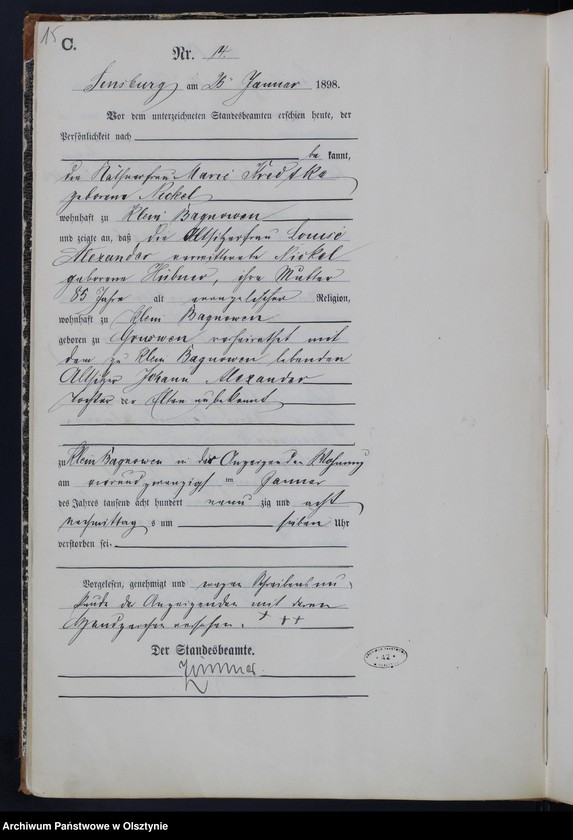 image.from.unit.number "Sterbe-Haupt-Register Nr 1 - 227"