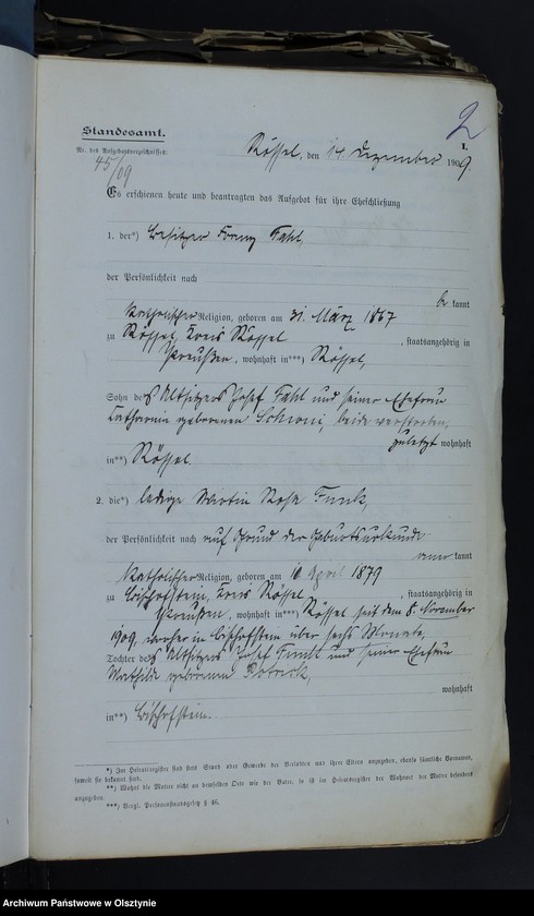 image.from.unit "Sammelakten zum Heiraths-Register"