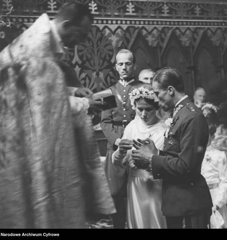image.from.unit.number "Ślub księcia Adama Michała Józefa Czartoryskiego z hrabianką Jadwigą Stadnicką"