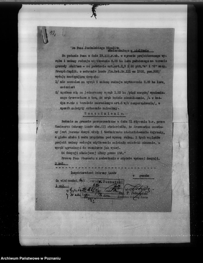 image.from.unit.number "Nadzór nad powiatowymi organami ochrony lasów"
