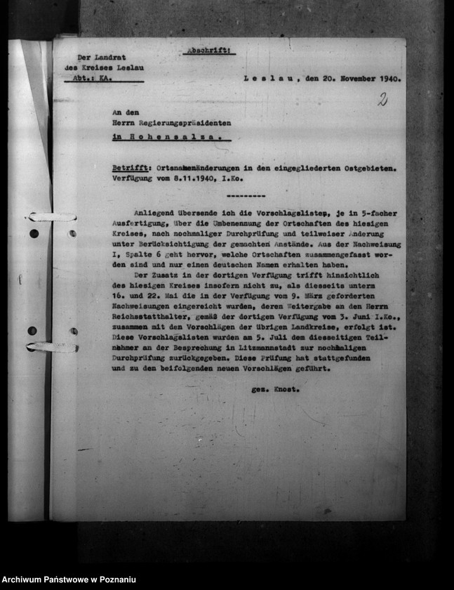 Obraz 6 z jednostki "Ortsnamenänderung Kreis Leslau - Włocławek"