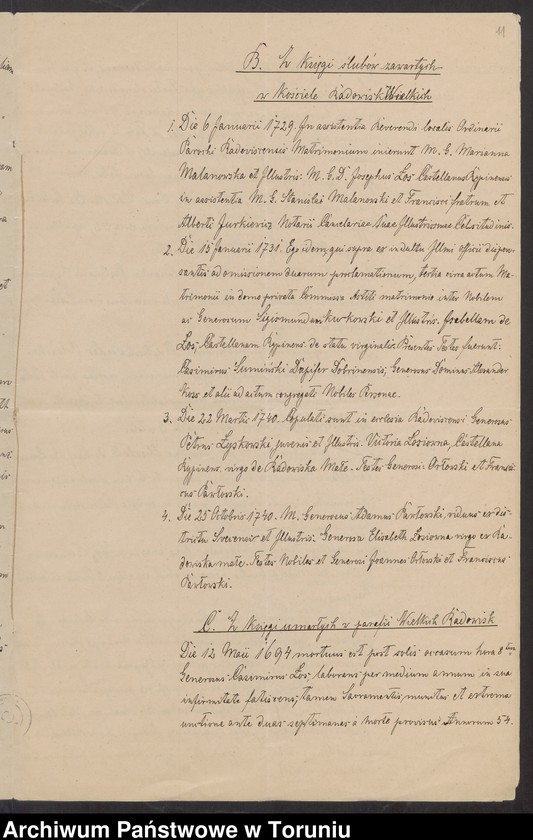 image.from.unit.number "[Michał Leon Sczaniecki i Bogusława z Kruszyńskich - korespondencja II. Korespondencja dot. dziejów rodu Łosiów w Prusach, spadków po J. Jeżewskim, A. Kalksteinie, B. Klepaczewskim, E. Wilkxyckiej]"