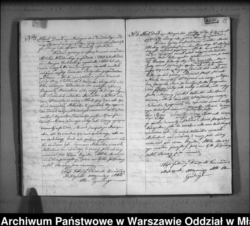 Obraz 17 z jednostki "Akta urodzin, małżeństw i zgonów"