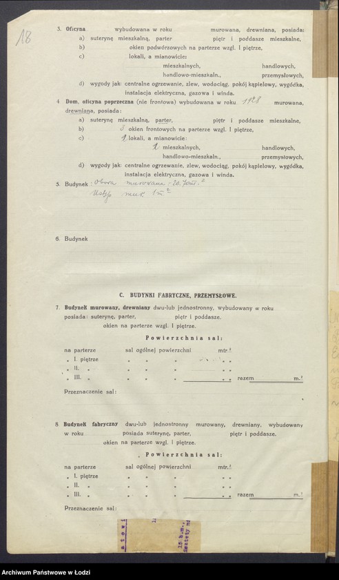 image.from.unit.number "Księga inwentarzowa nieruchomości m. Łodzi ul. Bielańska"