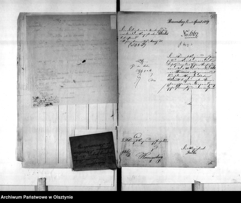 image.from.unit.number "Disziplinar-Untersuchung gegen den Registrator Bendrin [Wilhelm] zu Braunsberg"