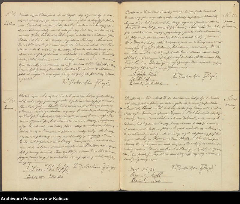 Obraz 6 z jednostki "Duplikat aktów stanu cywilnego urodzeń, zejść i ślubów. Akta zbiorowe małżeństw"