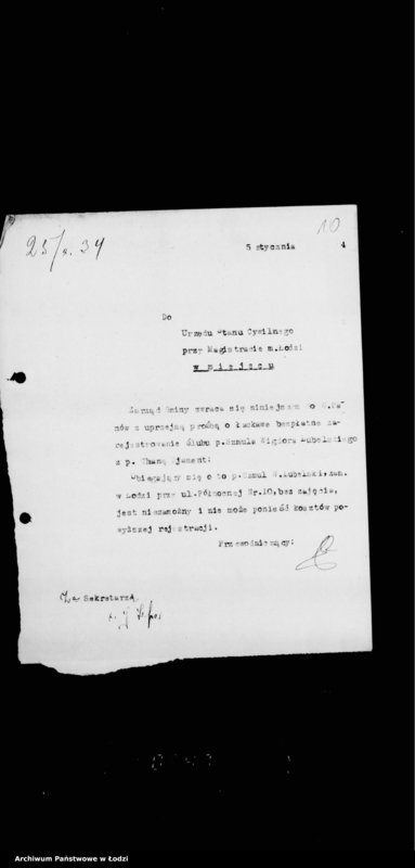 Obraz 14 z jednostki "Urząd Stanu Cywilnego"