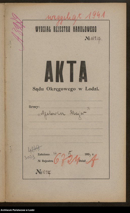 Obraz 2 z jednostki "Majer Apelowicz- sklep kolonialno-spożywczy"