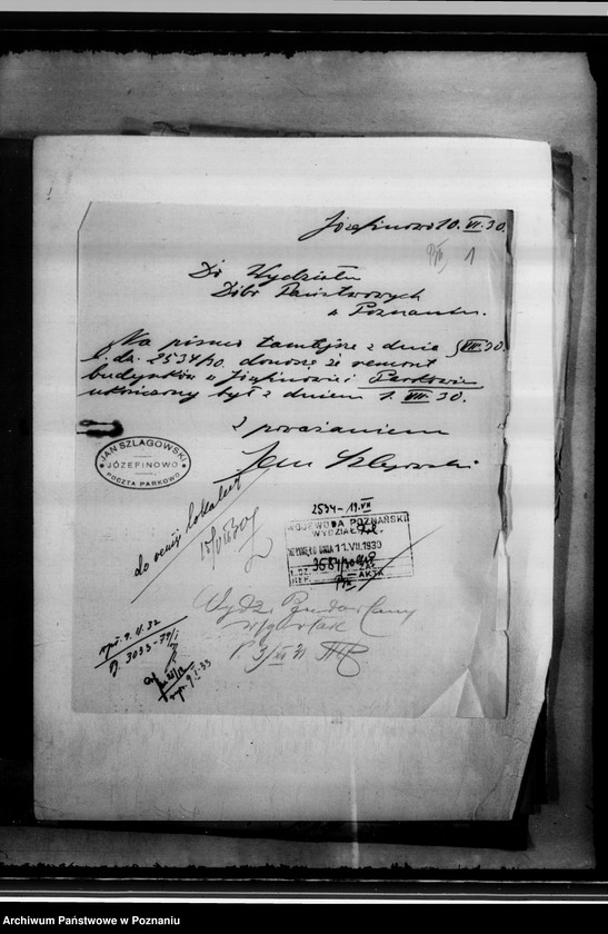 Obraz 5 z jednostki "Sprawy budowlane majątku Józefinowo"