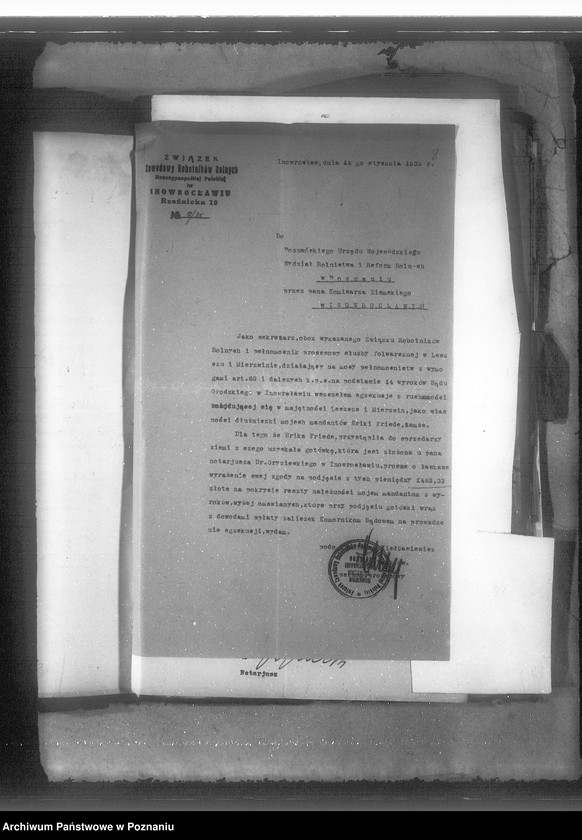 image.from.unit.number "Parcelacja oddłużeniowa majątku Leszcze -Mierzwin powiat inowrocławski"