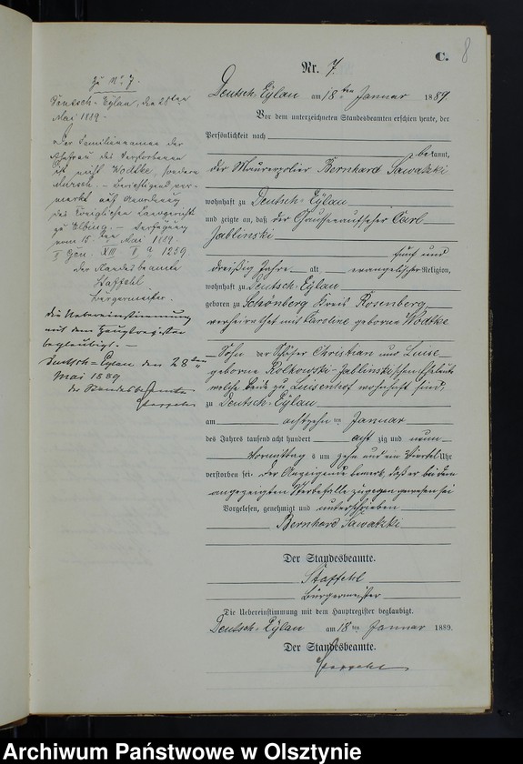 image.from.unit.number "Sterbe-Neben-Register Nr 1 - 98"