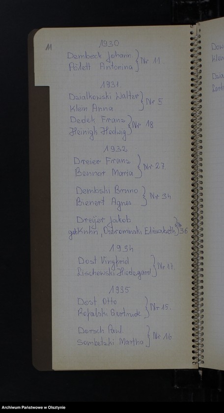 image.from.unit.number "Alphabetisches Namenverzeichnis zum Heiratsbuch"