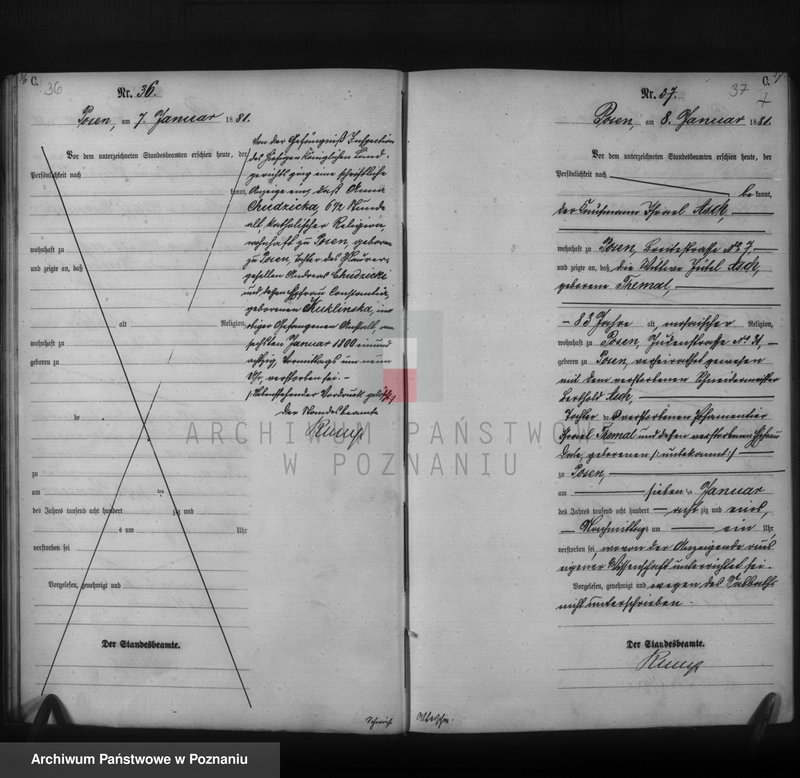 Obraz 20 z jednostki "Księga zgonów t. I"