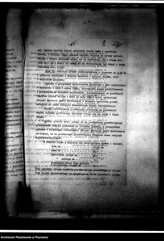 Obraz 11 z jednostki "Parcelacja majątku Miniszew"