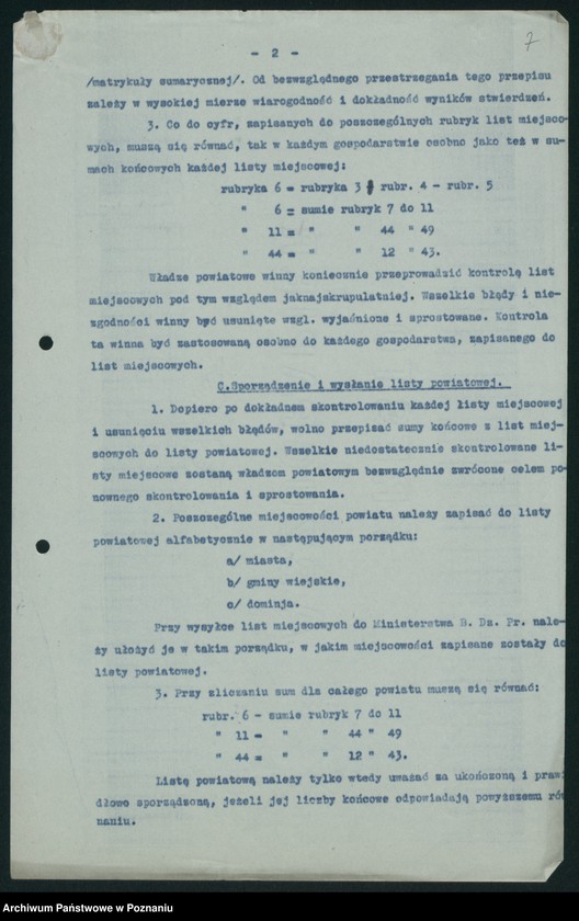 Obraz 9 z jednostki "[Stwierdzenie powierzchni zasiewów w 1921 roku]"