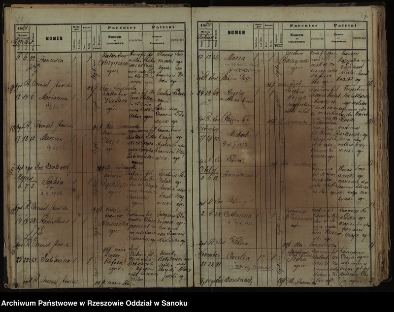 Obraz 16 z jednostki "Księga urodzeń z lat 1852-1896, małżeństw z lat 1862-1918, zgonów z lat 1859-1916 dla miejscowości Falejówka"