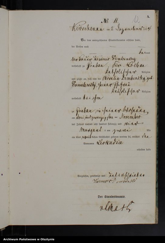 image.from.team "Urząd Stanu Cywilnego w Grabowie pow. nowomiejski"