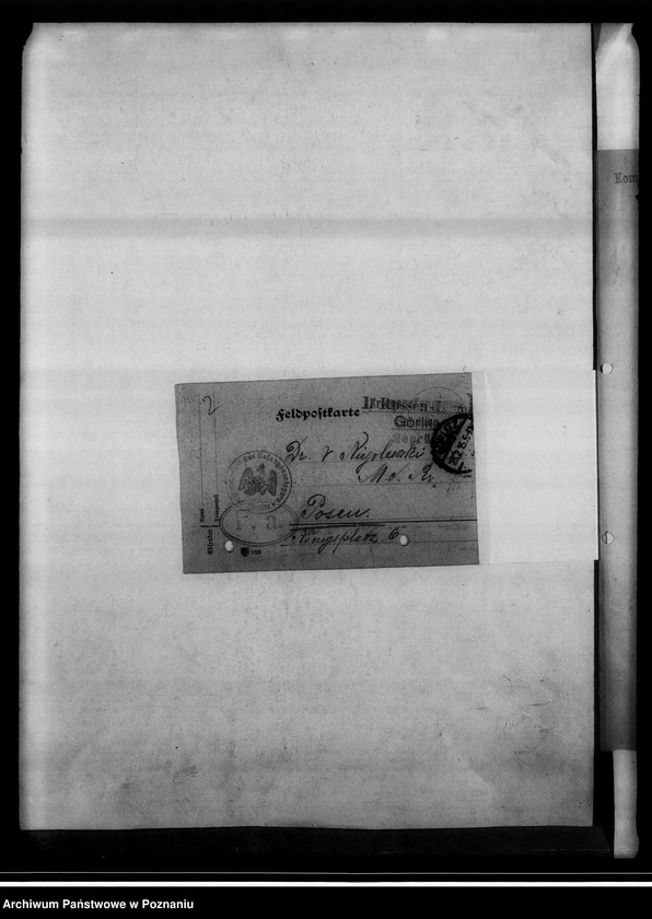 Obraz 6 z jednostki "Korespondencja - listy jeńców wojennych o pomoc materialną z obozu Zgorzelice."