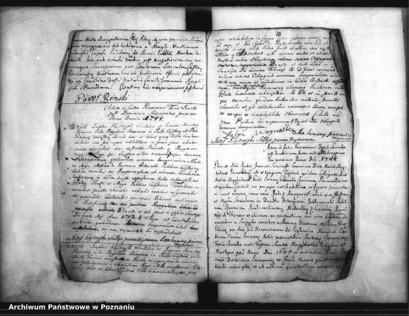 Obraz 11 z jednostki "Inscriptiones, resignationes [protocollon]"