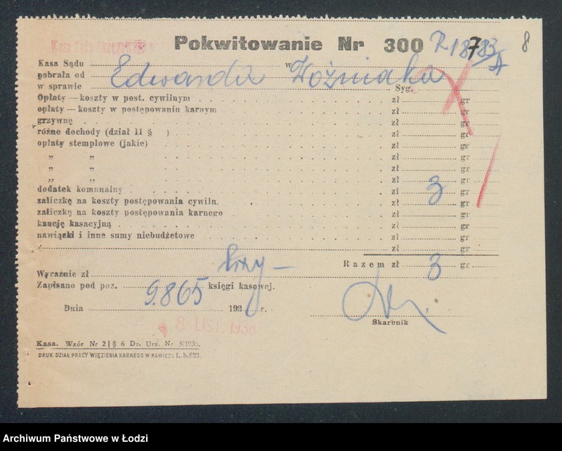 Obraz 10 z jednostki "Edward Woźniak – handel win i wódek"