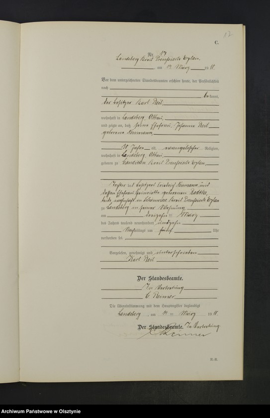 image.from.unit.number "Sterbe-Neben-Register Nr 1 - 54"