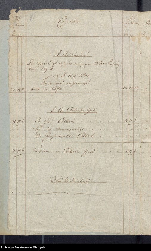 image.from.unit.number "Jahr Armen Cassen Rechnung der Widminnschen Kirche"