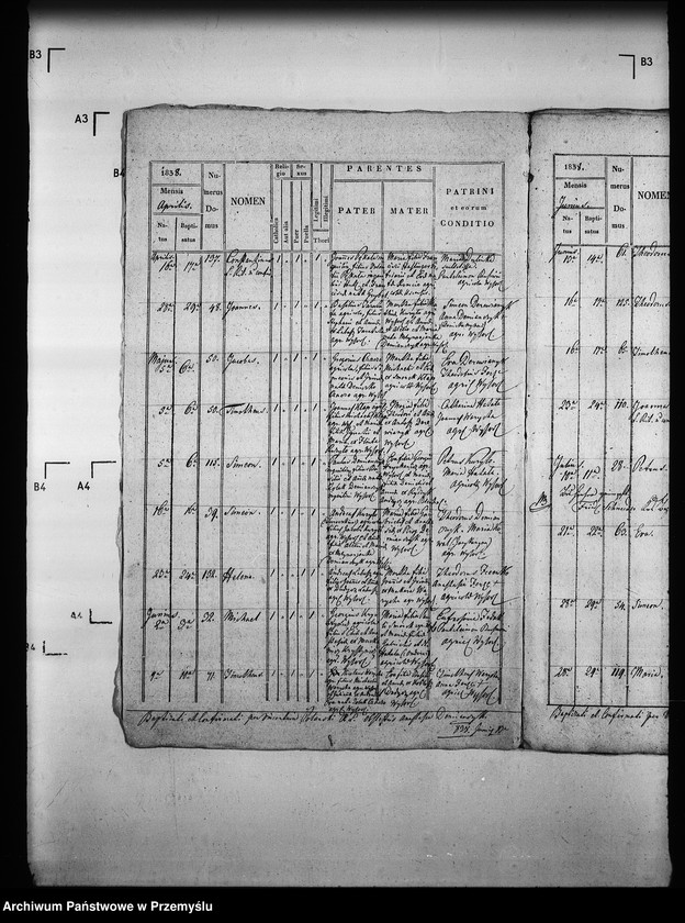 Obraz 11 z jednostki "[Kopie ksiąg metrykalnych parafii Wysowa z filią Blechnarka (dekanat Gorlice)]"