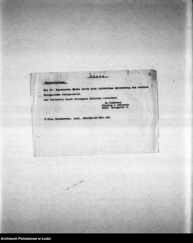 Obraz 8 z jednostki "Rada Starszych [Nominacje, personalia i listy członków, zaproszenia na posiedzenia, protokoły posiedzeń]"