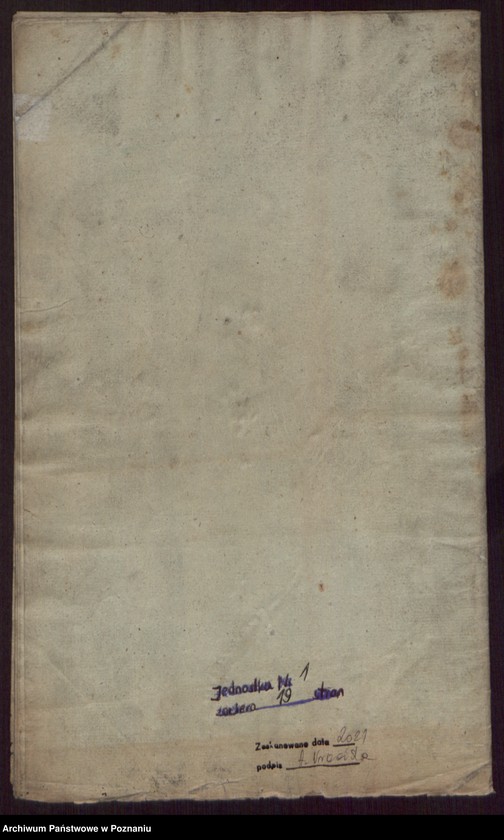 Obraz 13 z jednostki "Duplikaty Urodzonych, Zaślubionych i Zmarłych."