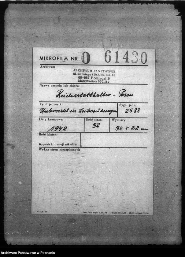 Obraz 2 z jednostki "Unterricht in Leibesübungen"