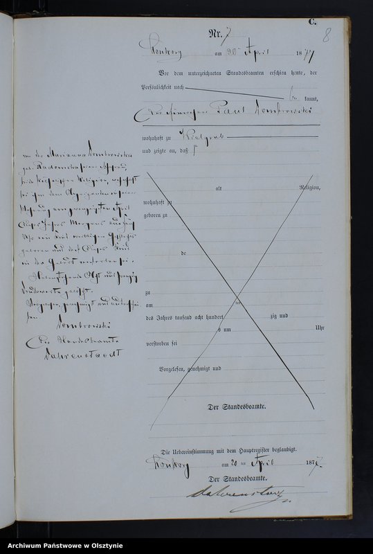 image.from.unit.number "Sterbe-Neben-Register Nr 1 - 51"