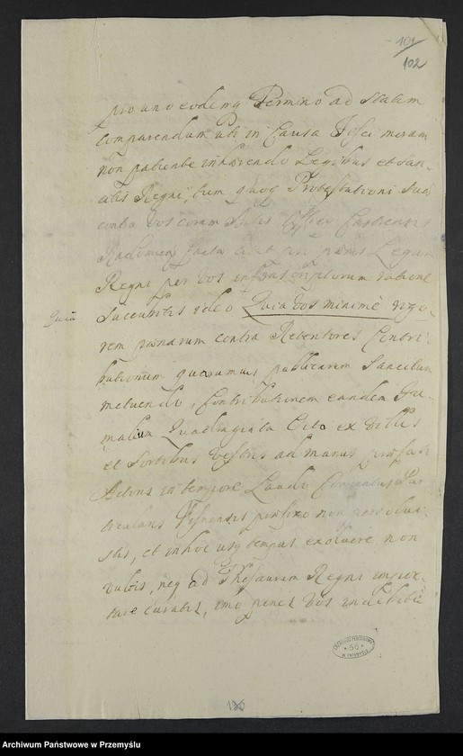 image.from.collection.number "Dokumenty pergaminowe wsi Siedliska koło Zamościa 1457-1662111"