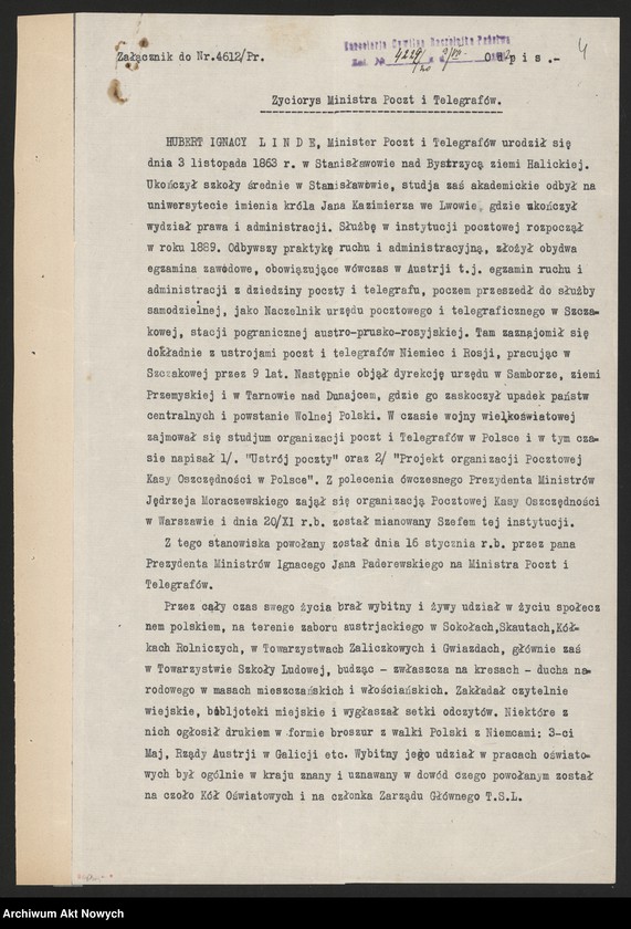 image.from.unit.number "Nominacje i dymisje w Pocztowej Kasie Oszczędności"