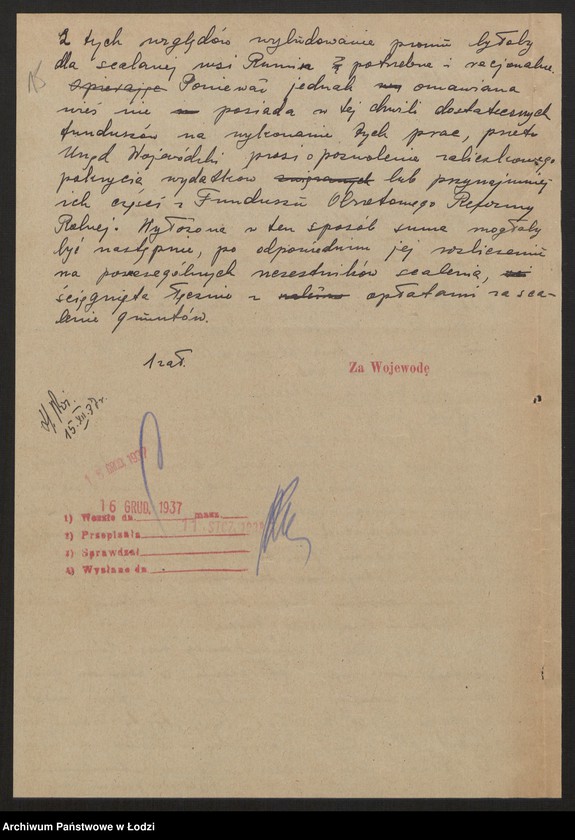 Obraz 17 z jednostki "Sprawa scalenia gruntów wsi Rumin - pow. koniński"