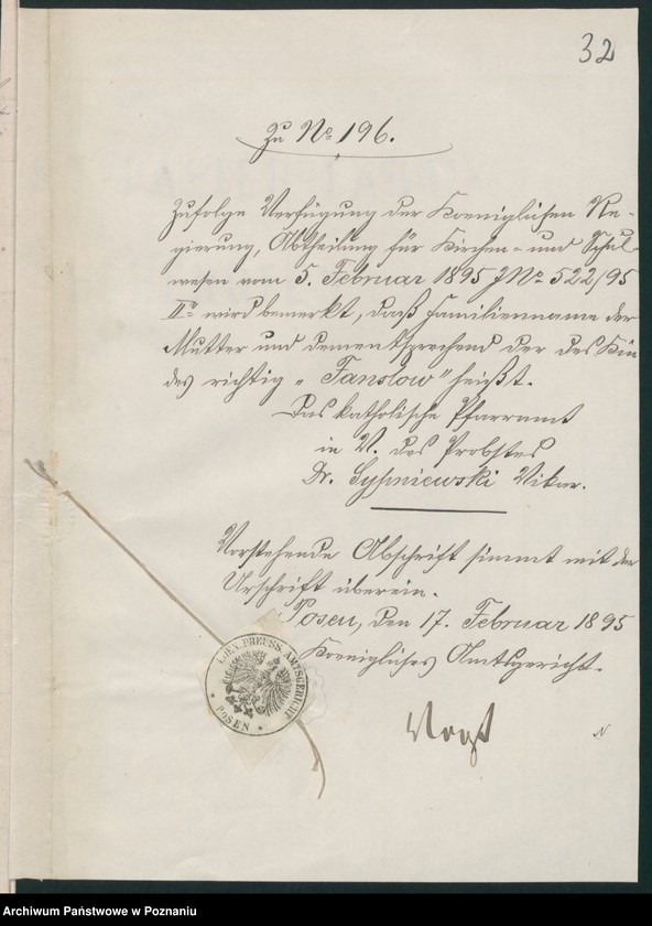 Obraz 20 z jednostki "Księga urodzeń"