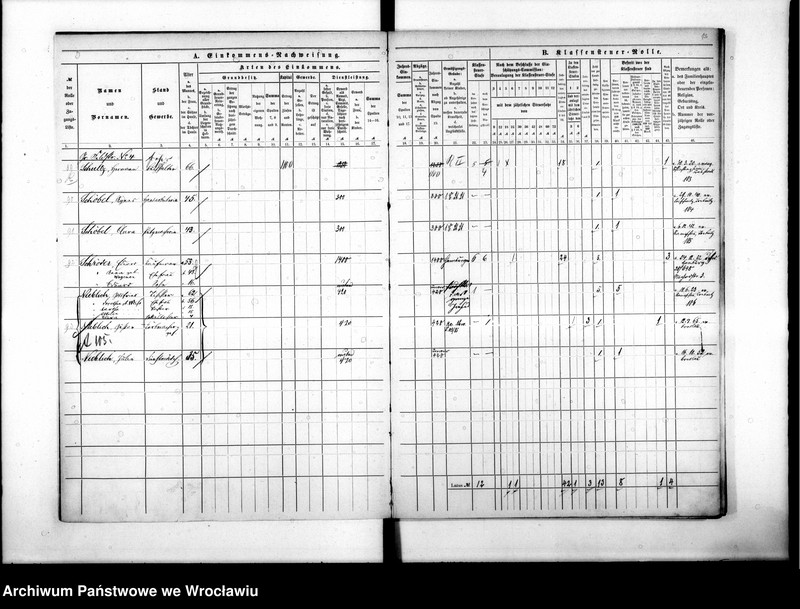 image.from.unit.number "Klassensteuerrolle nebst Eikommens - Nachweisung"