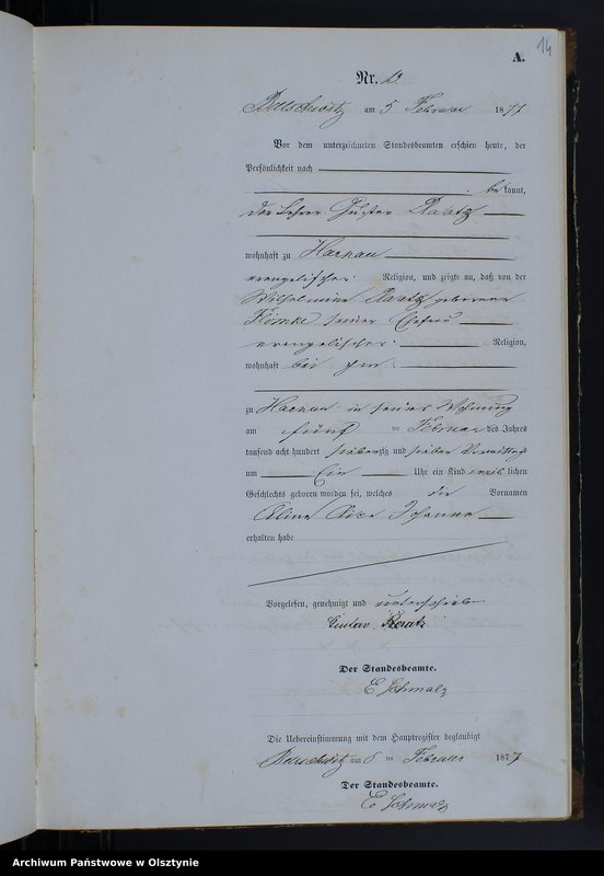 image.from.unit.number "Geburts-Neben-Register Nr 1 - 88"