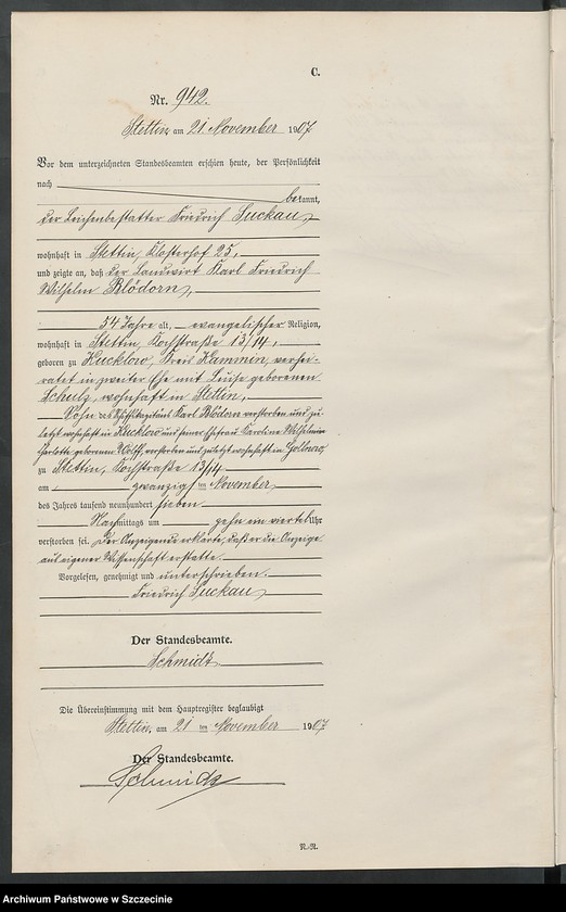 image.from.unit.number "Sterbe-Register"