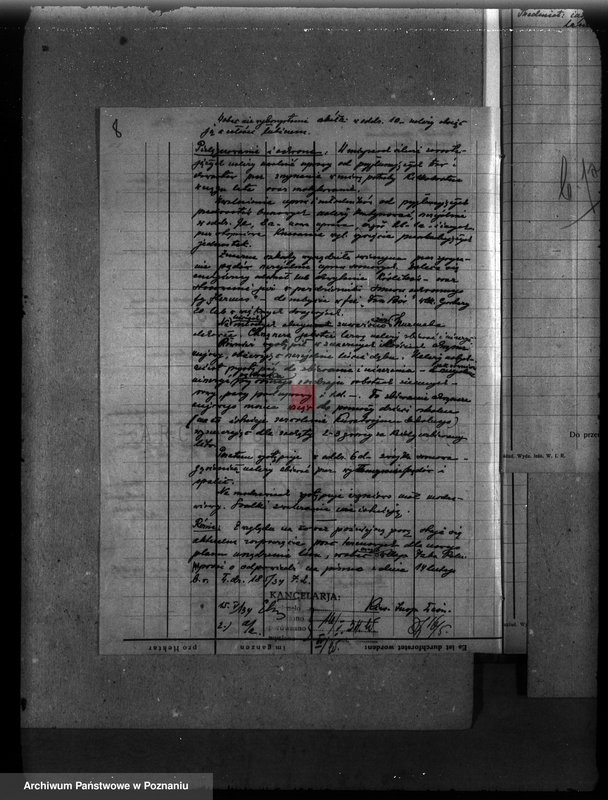 Obraz 12 z jednostki "Program gospodarczy dla lasu J. Kajewskiego w gminie Wiórek powiat poznański 1929-1939"