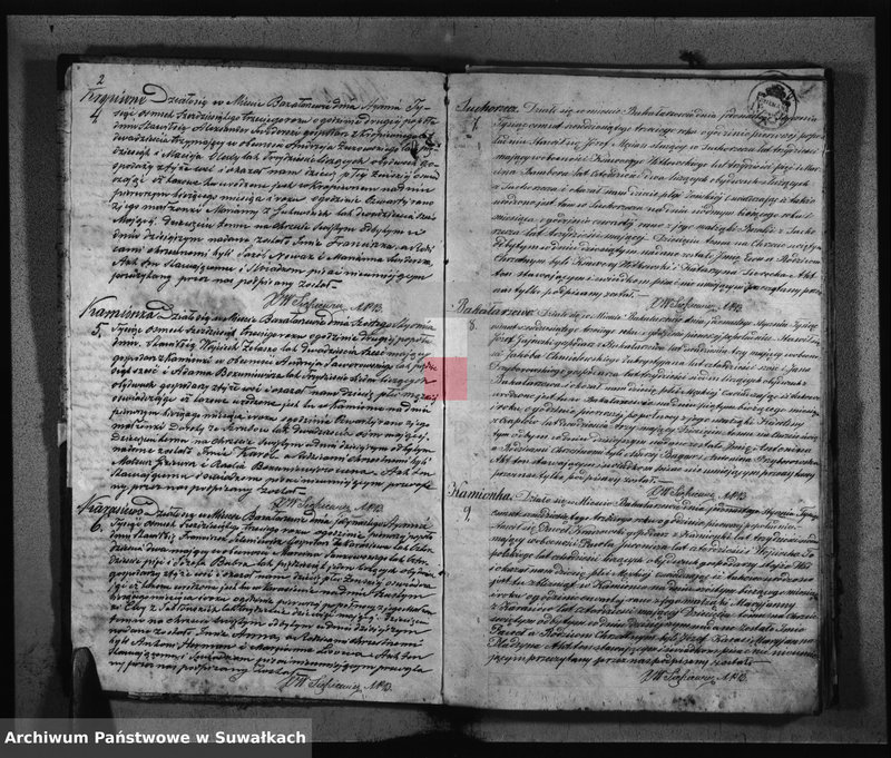 image.from.unit.number "Księga Duplikat zawierająca w sobie Akta Urodzonych, Zaślubionych i Zmarłych z roku 1863 w parafii Bakałarzew"