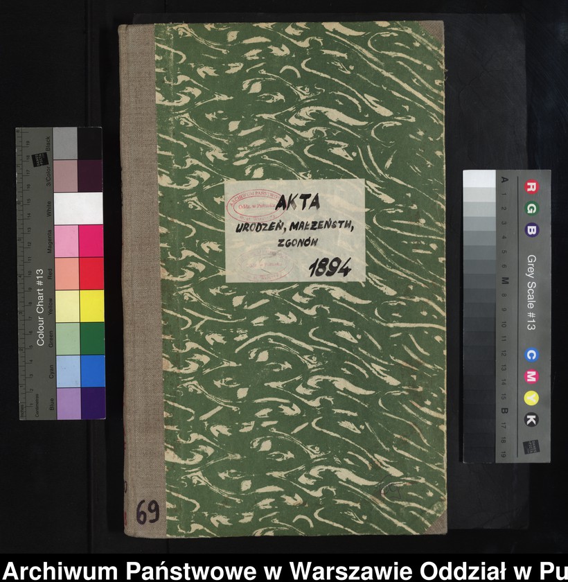 image.from.unit.number "Akta urodzeń, małżeństw i zgonów"