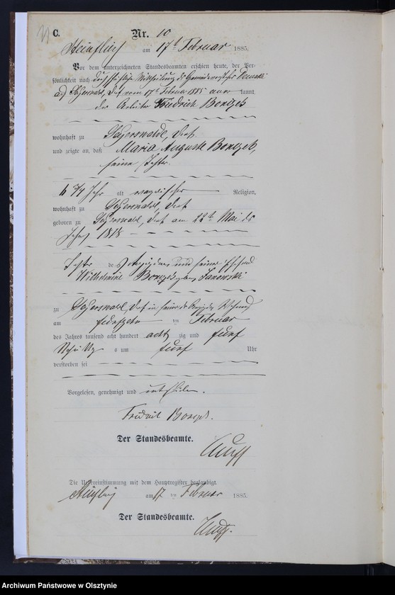 image.from.unit.number "Sterbe-Neben-Register Nr 1 - 55"