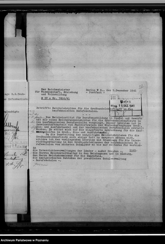 Obraz 20 z jednostki "Bürogehilfinnen. Kaufmännische Berufsschulen"