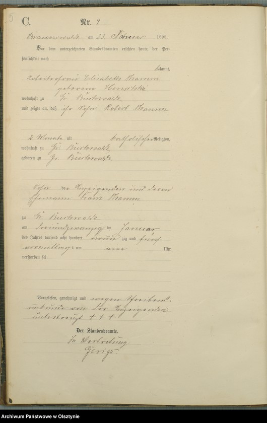 image.from.unit.number "Sterbe-Haupt-Register Nr 1 - 51"