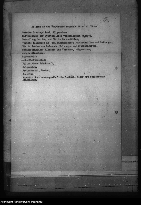 Obraz 19 z jednostki "Geschäftsverteilungsplan- Landratsamt Kempen (Kępno)"