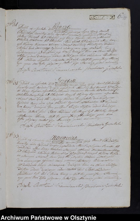 image.from.unit.number "Duplikat Aktów Urodzenia, Zaślubień, Zeńścia na Rok 1844 z Parafii Grzebskiej"
