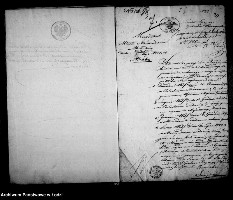 Obraz 19 z jednostki "Akta w przedmiocie przesiedleń"