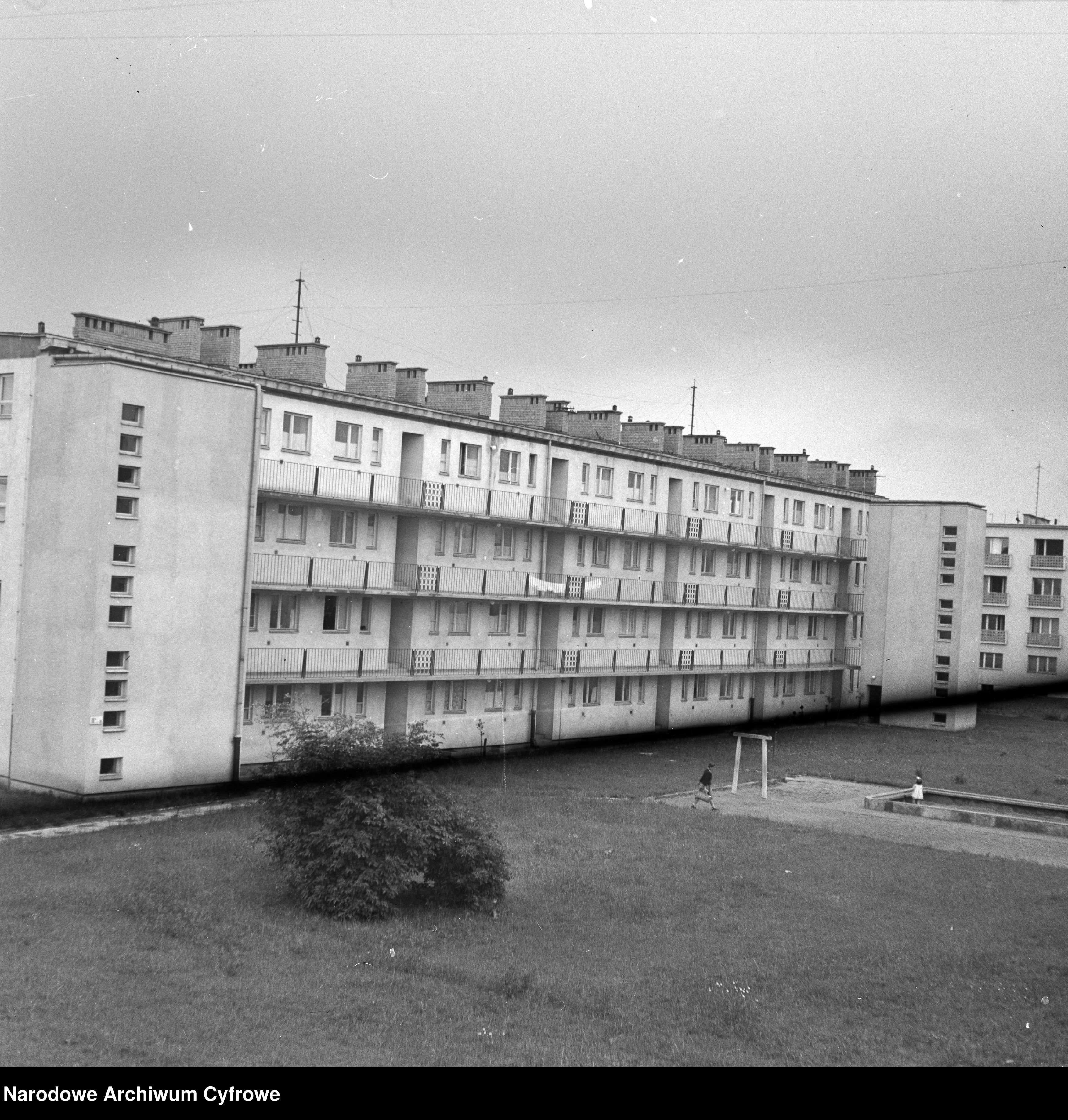 Skan z jednostki: Osiedle Warszawskiej Spółdzielni Mieszkaniowej na Mokotowie w Warszawie