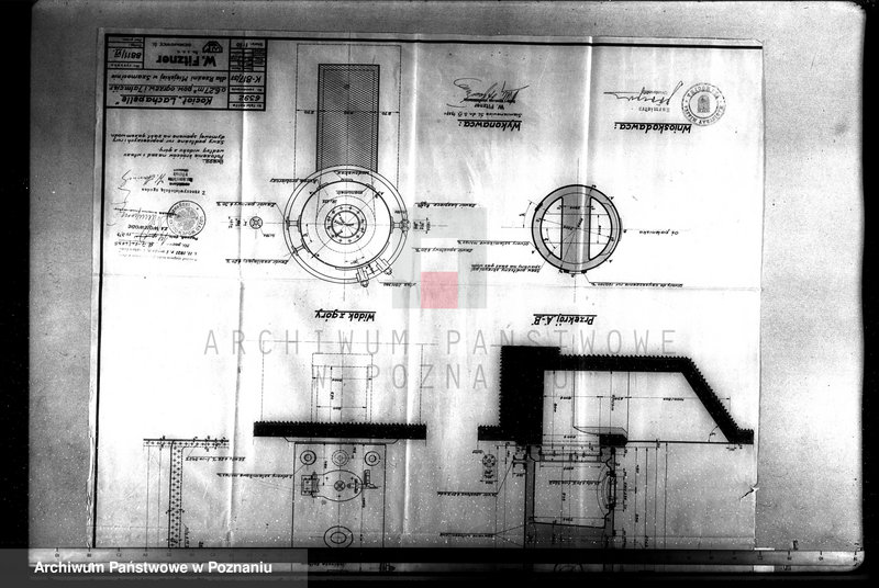 Obraz 17 z jednostki "Zarząd Miejski Szamocin, rzeźnia miejska zatwierdzenie kotła nr fabr.6392, woj. 6835"